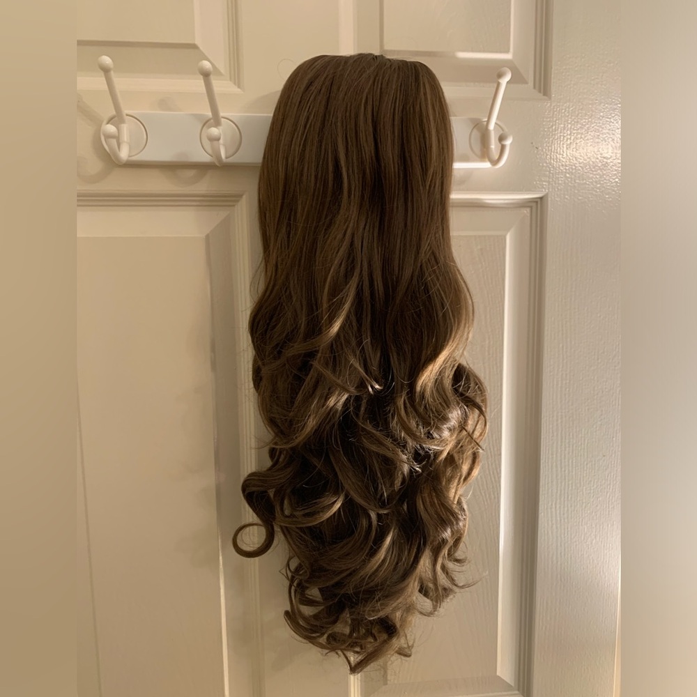 Golden brown wig